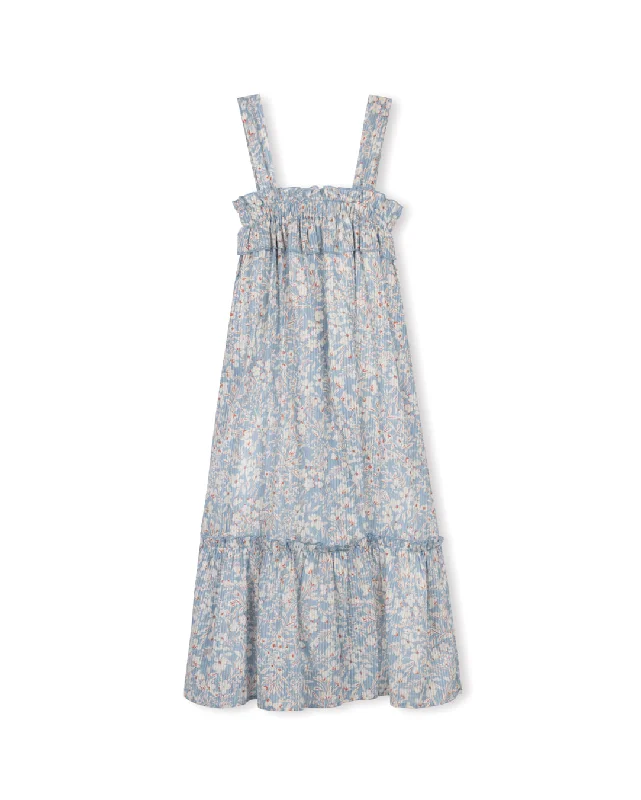 Limited Edition Ruffle Top Shoulder Strap Robe
