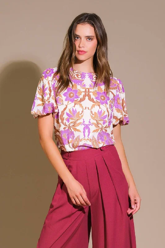 Big Savings On Trendy Styles ROMANTIC WHIMS WOVEN TOP
