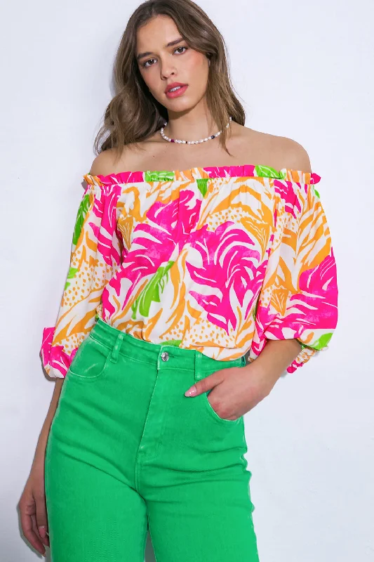Seasonal Fashion BREAKING HEARTS WOVEN TOP