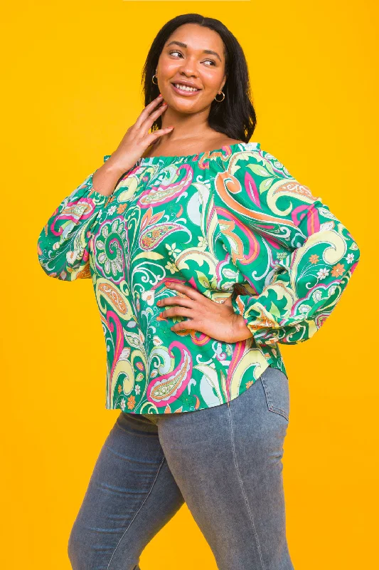 Fashion Sale OUTSTANDING AURA WOVEN TOP