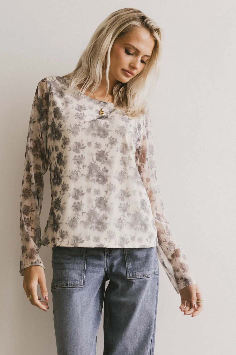 Smart Casual Deals Kenna Mesh Top - FINAL SALE