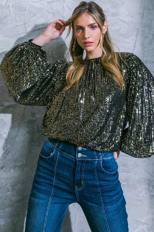Browse Our Top Products HOPE YOU REMEMBER SEQUIN TOP