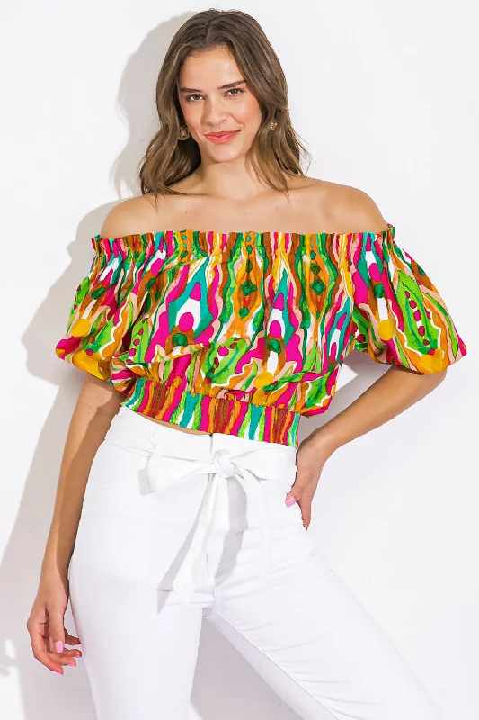 Flash Sale Happening Now – Act Fast CHASING THE SUN WOVEN TOP