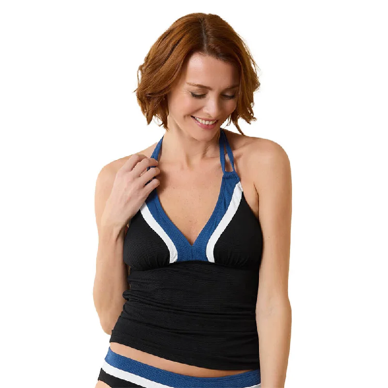 Sunday Specials – Shop & Save Tommy Bahama Island Cays Colorblock Halter Top - Indigo Tide*