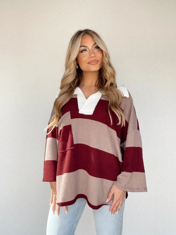 Step Up Your Style For Less Rugby Threads Top