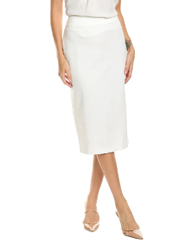 Women's Timeless Attire Trendy Styles Badgley Mischka Chain Lock Jacquard Pencil Skirt Women's Timeless Attire Trendy Styles Badgley Mischka Chain Lock Jacquard Pencil Skirt