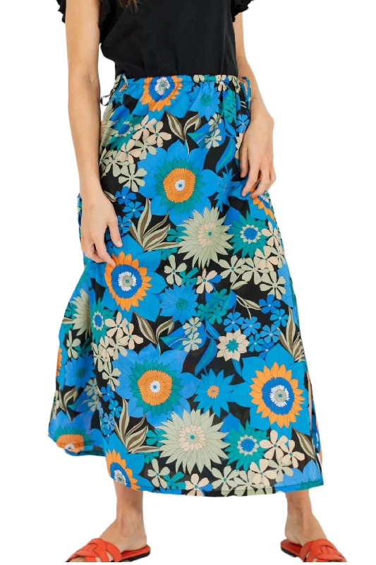 Women's Street Style Casual Wear Bid Farewell To The Old Season Beech Skirt In Wildflower Women's Street Style Casual Wear Bid Farewell To The Old Season Beech Skirt In Wildflower