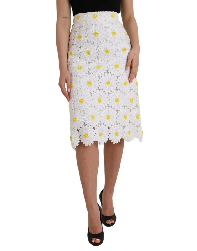 Women's High Street Fashion Flash Sale, Don't Miss Dolce & Gabbana Floral Pencil Straight Lace Women's Skirt Women's High Street Fashion Flash Sale, Don't Miss Dolce & Gabbana Floral Pencil Straight Lace Women's Skirt