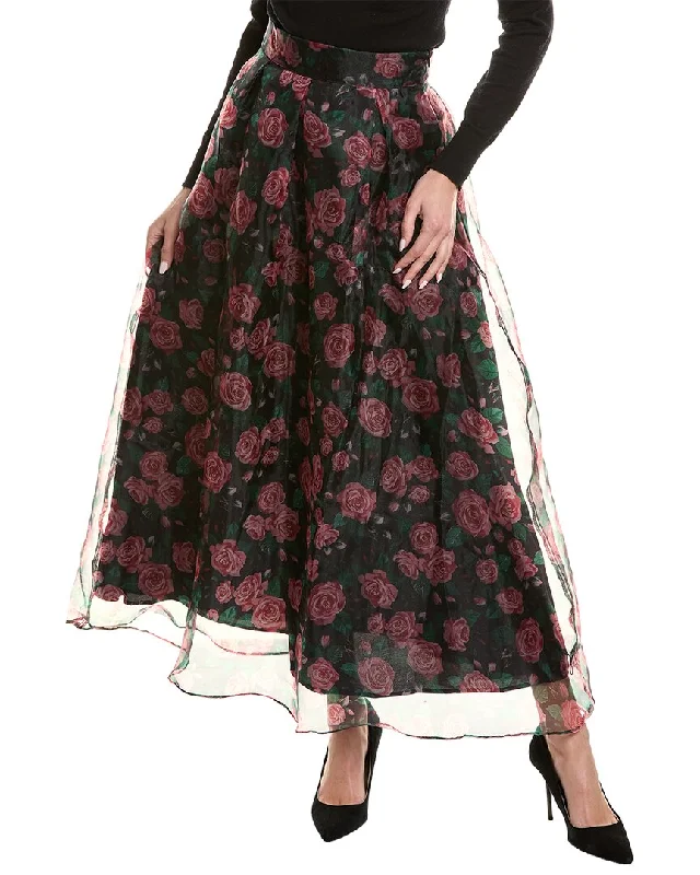 Online Impressions Boutique Cool Prices Gracia Organza Rose Skirt