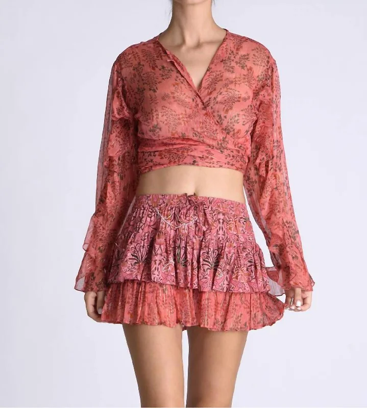 Women's Classic Attire Limited Time Offer Ibiza Mini Skirt In Pink