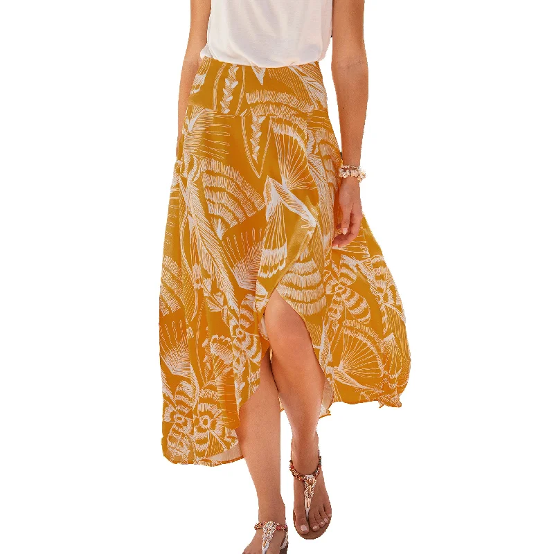 Trendy Street Style Boho - Chic Festival - Ready Style LASCANA Women's Flowy Patterned Maxi Skirt Trendy Street Style Boho - Chic Festival - Ready Style LASCANA Women's Flowy Patterned Maxi Skirt