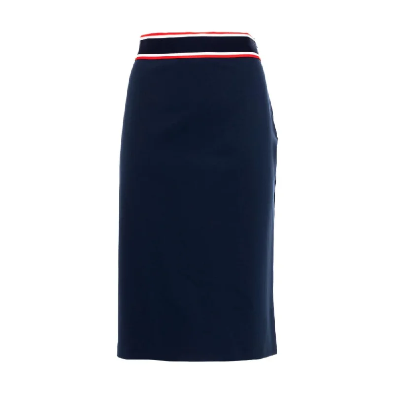 Women's Plus-Size Casual Outfit Runway Inspired Wear PINKO  Viscose Women's Skirt