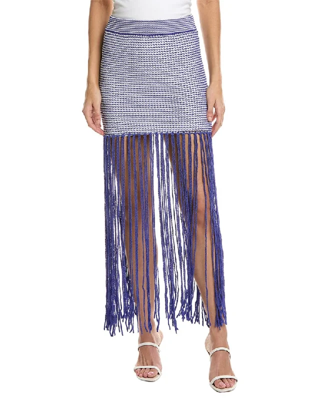 Evening Elegance Bold Patterns STAUD Cossette Skirt