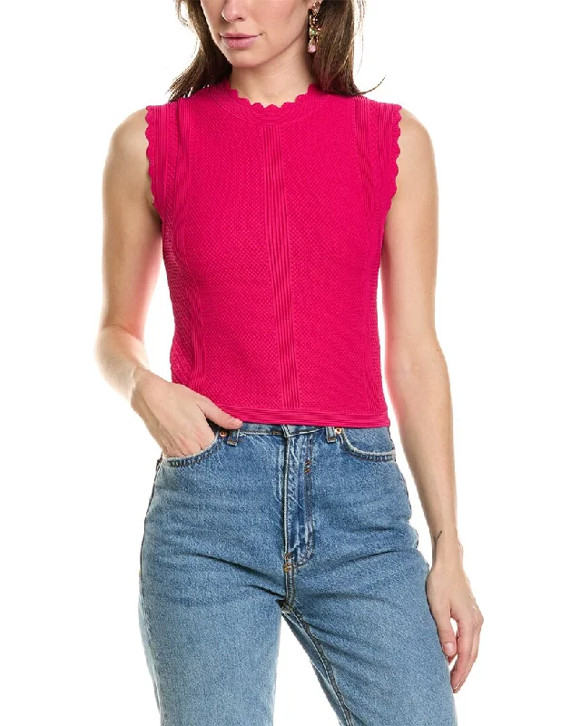 Graceful Fashion Limited - Time Bundle The Kooples   Multi-Stitch Top