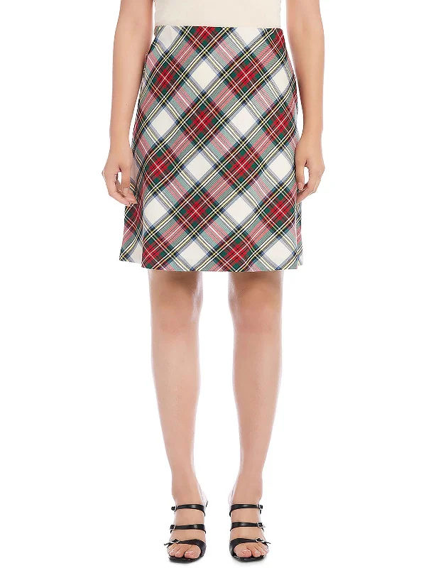 Women's Vacation Outfit Casual Yet Stylish Separates Womens Above Knee Plaid Pencil Skirt Women's Vacation Outfit Casual Yet Stylish Separates Womens Above Knee Plaid Pencil Skirt