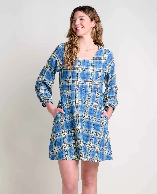 Women's Clothes Online Shopping Budget Friendly Maple Button Front Dress
