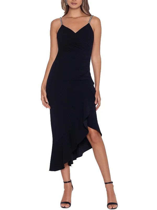 Women's Activewear Garments Evening Elegance Petites Womens Pleated Long Evening Dress Women's Activewear Garments Evening Elegance Petites Womens Pleated Long Evening Dress