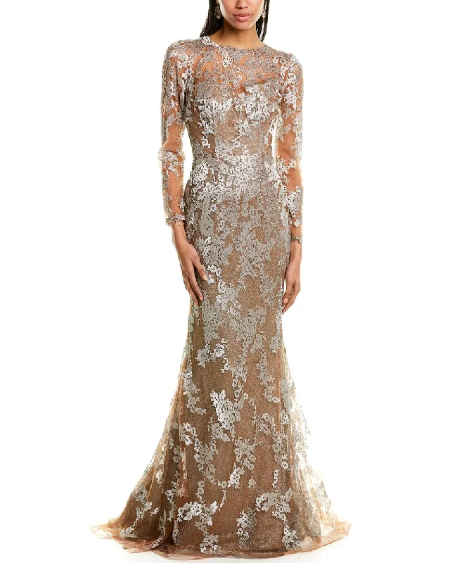 Rene Ruiz Lace Gown