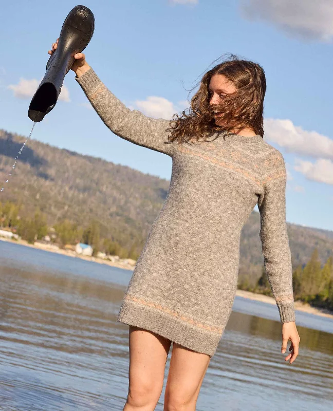 Women's Cozy Outfit For Lounging Gorgeous Glamour Collection Toddy Crew Sweater Dress Women's Cozy Outfit For Lounging Gorgeous Glamour Collection Toddy Crew Sweater Dress