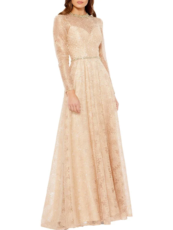 Comfortable Loungewear for Women Hot Deals Womens Lace Maxi Evening Dress