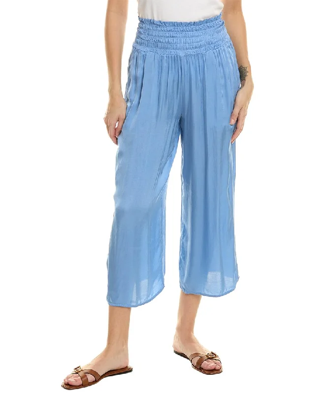 Women's Evening Attire Holiday Glam Bella Dahl Smocked Crop Pant
