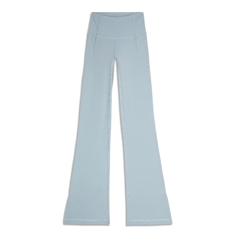 Plus Size Women's Fashion and Clothing Unbeatable Prices Groove High-Rise Split-Hem Flared Pant - Resale Plus Size Women's Fashion and Clothing Unbeatable Prices Groove High-Rise Split-Hem Flared Pant - Resale