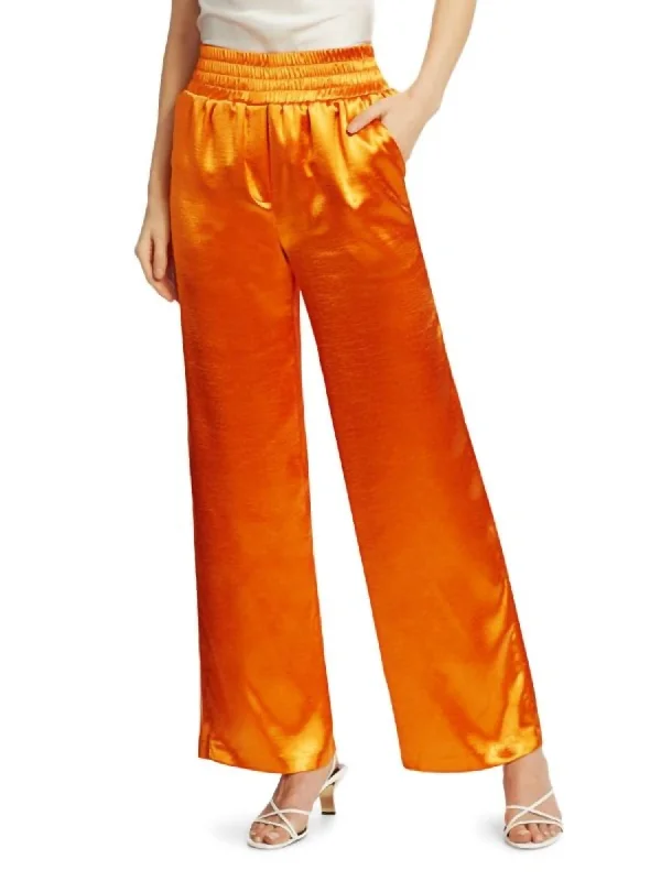 Women's Evening Wear Crazy Price Slashing Kylie Pant In Citrus Orange