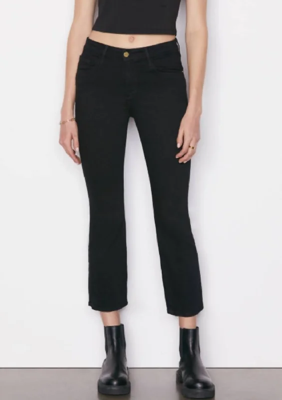 Women's Vacation Outfit Set Versatile Wardrobe Essentials Le Crop Mini Boot Jean In Film Noir Women's Vacation Outfit Set Versatile Wardrobe Essentials Le Crop Mini Boot Jean In Film Noir