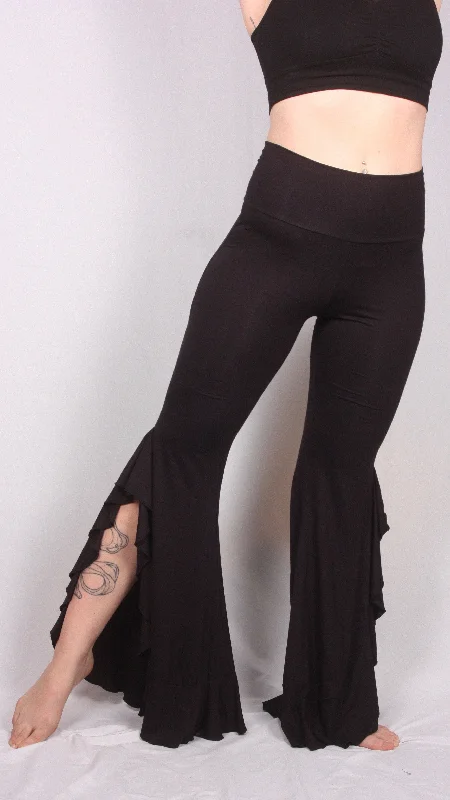 Designer Women's Fashion Online Limited Stock, Big Discounts LONG RUFFLE PANTS