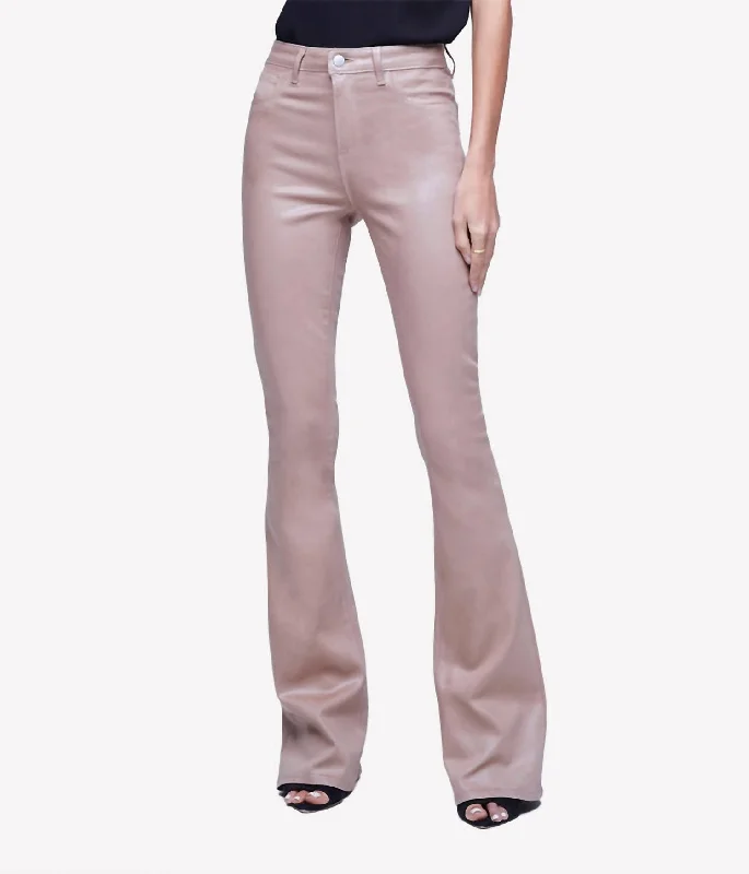 Workwear Fashion for Women Special Offer For You Marty High Rise Flare Jean In Toffee Coated Workwear Fashion for Women Special Offer For You Marty High Rise Flare Jean In Toffee Coated