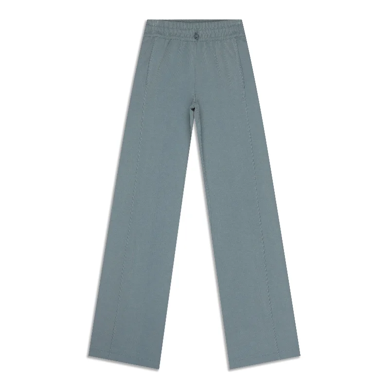 Women's Casual Dresses Comfortable Chic Ribbed Softstreme Mid-Rise Pant - Resale
