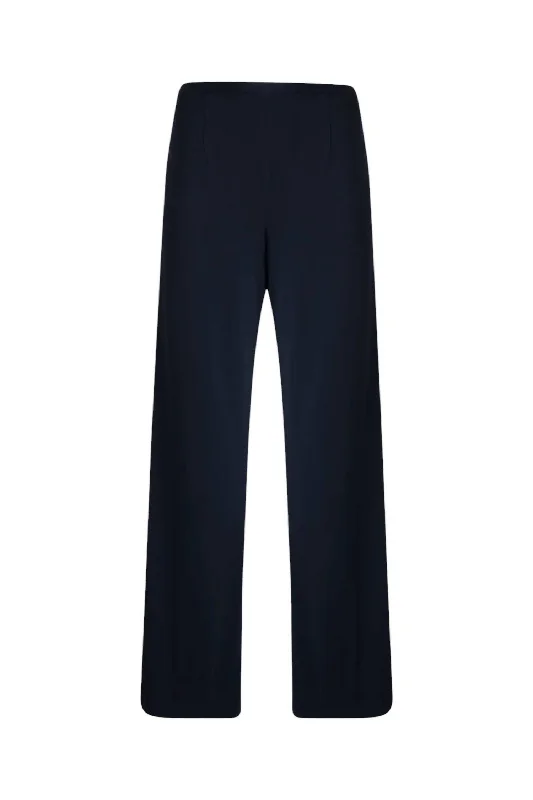 Women's Wide Leg Pant In Black